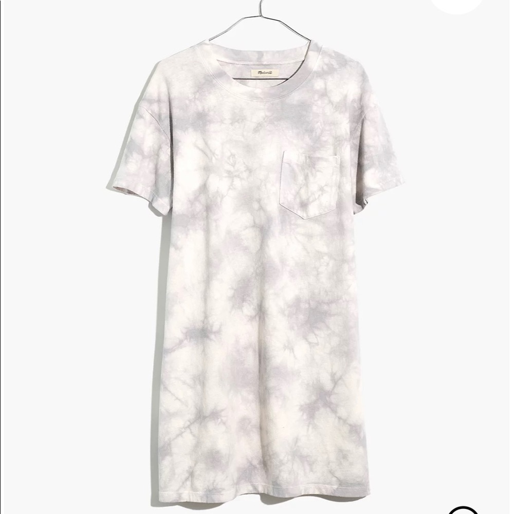 Madewell tie-dye tshirt dress